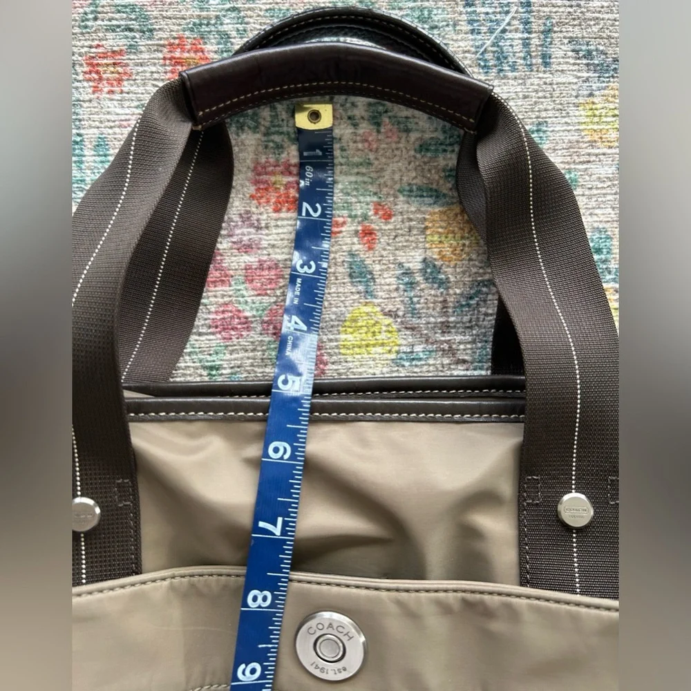 Coach Rare Retired XL Nylon Bag NºD05M- 5372 - Picture 15 of 16